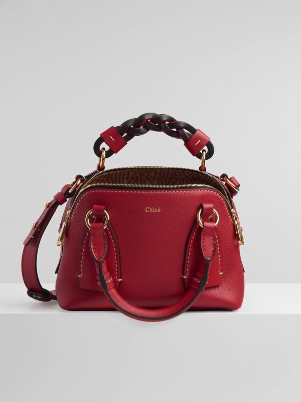 Chloé Bolsos Mujer Daria Rojas Suede Cowhide UBFC10648